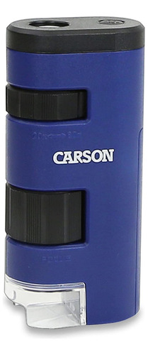 Carson Microscopio De Campo De Zoom Con Luz Led De Bolsillo