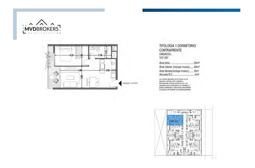Imagen 9 de 18 de Apartamento - Pocitos Nuevo