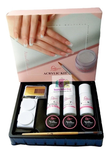 Kit Para Realizar Uñas Acrilicas, Loveyes