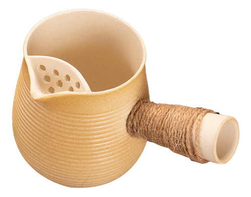 Tetera De Cerámica Con Mango Lateral, Tetera De , Tetera De