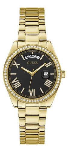 Reloj Guess Para Unisex Gw037l2 Dorado Romano - Mileus