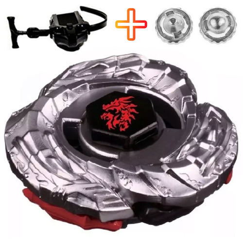 Beyblade L Drago Guardian Metal Lançador + 2 Pontas Promoção