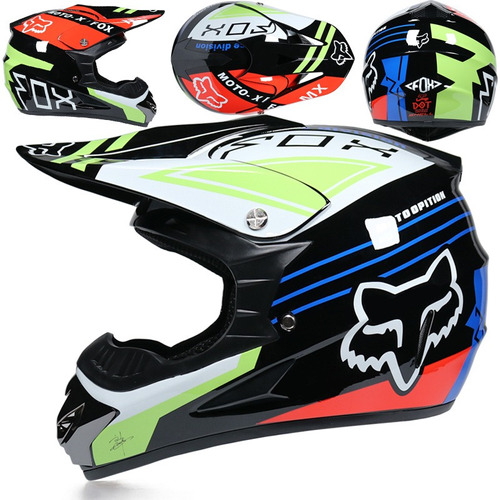 Casco Mtb Downhill Bmx Negro Mate Peso 1400 Gr