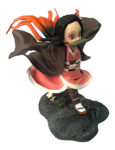 Figura Nezuko Con Caja - Kimetsu No Yaiba Demon Slayer 12 Cm