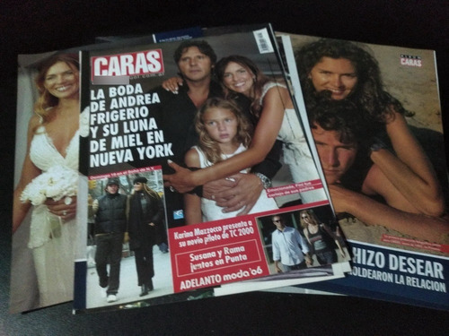 Andrea Frigerio * Tapa Y Nota Revista Caras 1263 * 2006