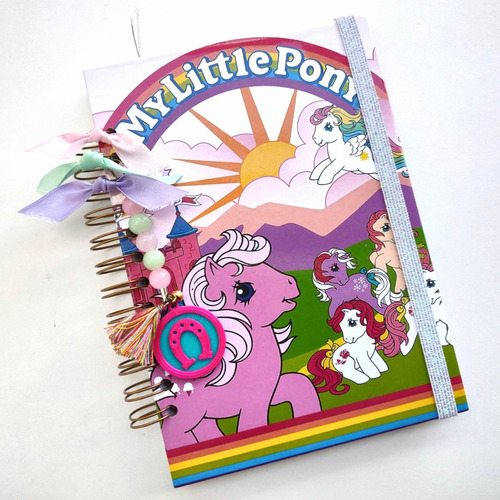 My Little Pony Libreta Diario Bullet A5 Personalizado C/nomb