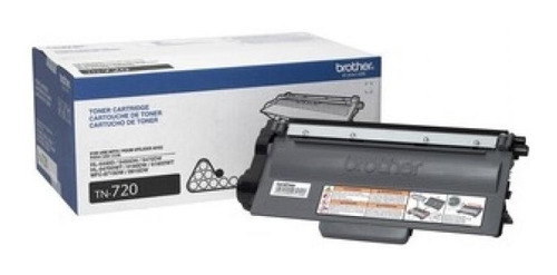 Toner Brother Tn720 Negro 3,000 Pag P/hl5450/hl5470/hl6180