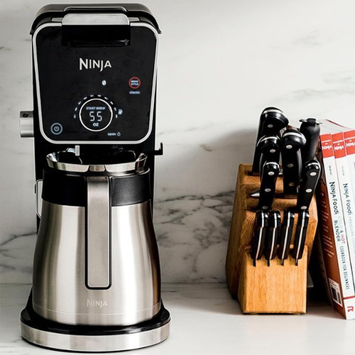 Cafetera Ninja Cfp305 Dualbrew Pro De 12 Tazas Con Coche Tér