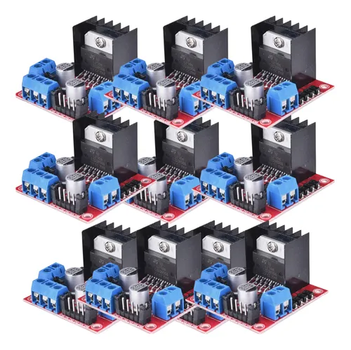 10 X Doble Puente H Driver L298n Motor Dc Arduino Arm Avr