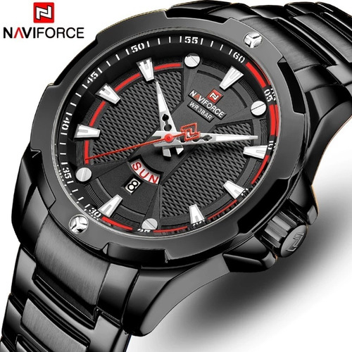Relógio Naviforce Quartzo Powerful Luxo Super Resistente