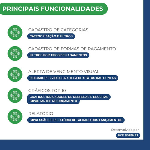 Gestão/controle Fluxo Caixa/financeiro Alerta Planilha Excel