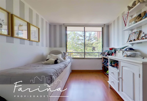 Excelente Departamento En Venta 4d + 3b, Las Condes