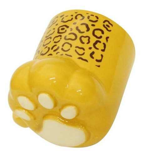 Caneca 3d Formato Pata Onça Pintada Animal Veterinária