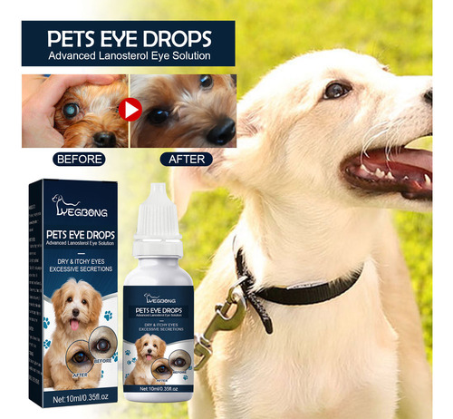 Lanosterol Eye Drop For Advanced Pet Vision Health