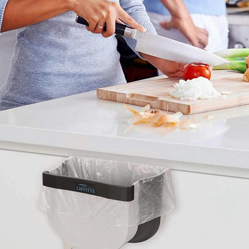 Cesto Tacho De Basura Plegable Silicona Para Mesada Mesa