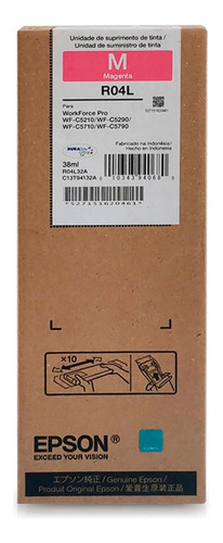 Bolsa Tinta Epson R04l Magenta T94132-al