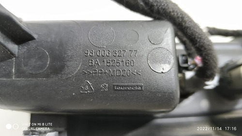 Entrada Usb 12v Peugeot 208 2014/2019 980063277 (Usado)