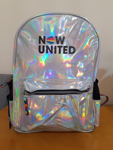 Mochila Costas Holografica Now United Nu3252 Original