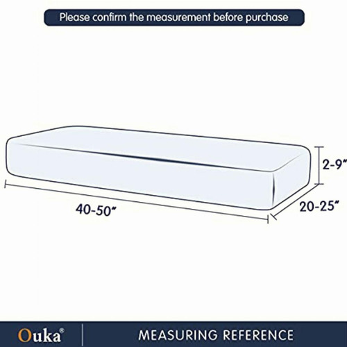 Ouka Funda De Cojín Para Sofá, Funda Elástica Para