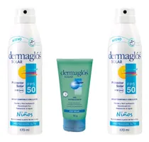 Comprar Combo Dermaglos Niños Sprays Y Post Solar