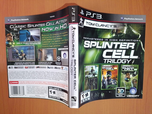 Splinter Cell Hd Trilogy Playstation 3 (Usado)