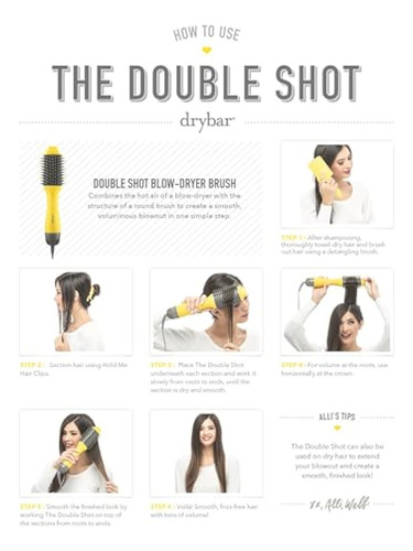 Cepillo De Secador Ovalado Drybar The Double Shot |