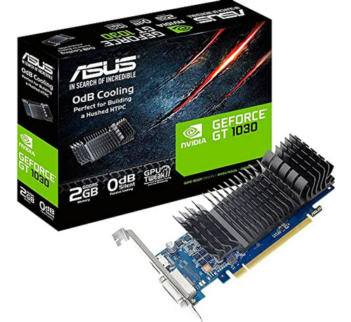 Asus Geforce Gt 1030 Tarjeta Gráfica 2 Gb Gddr5 Hdmi Dvi (gt