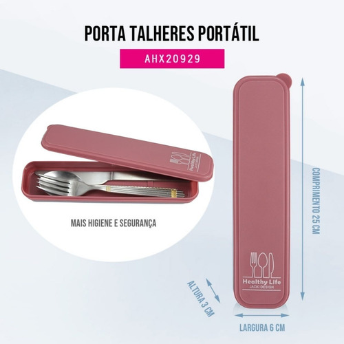 Imagem 3 de 6 de Porta Talheres Portátil Concept Jacki Design Lançamento!!!