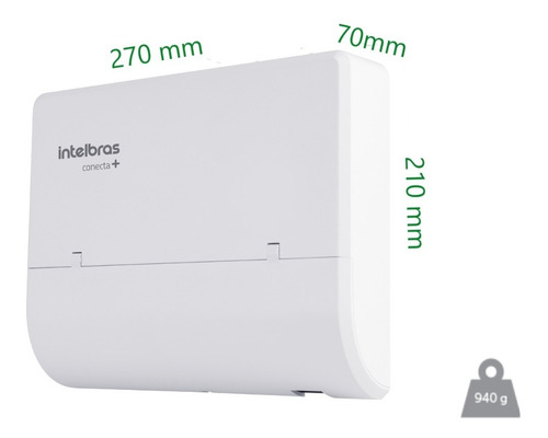 Kit Pabx Modulare+ 3 Linhas Chip 12 Ramais Tp 2000 Icw 4002
