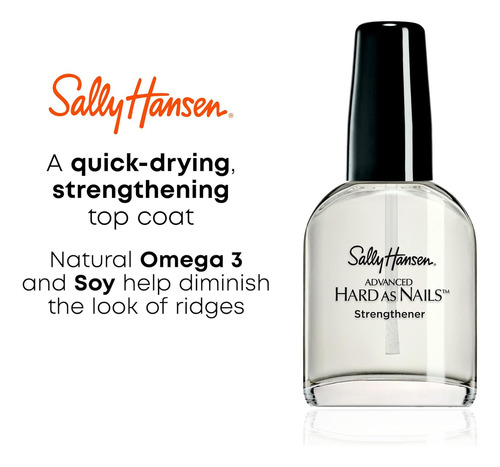 Sally Hansen Advanced Hard As Nails, Fortalecedor De Uñas Tr