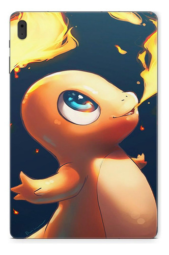 Adesivo Galaxy Tab S8 Sm-x7068 Charmander Pokémon