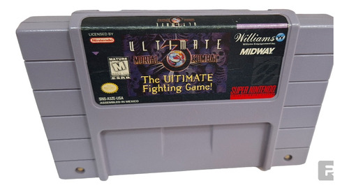 Mortal Kombat 3 Ultimate Super Nintendo Original 