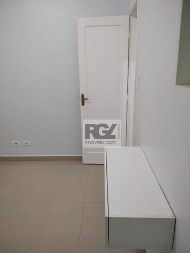 Imagem 15 de 25 de Kitnet Com 1 Dormitório À Venda, 25 M² Por R$ 210.000,00 - José Menino - Santos/sp - Kn0137