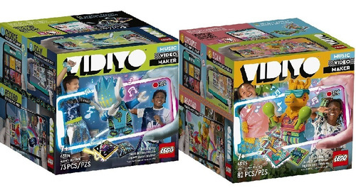 2 Pack Lego Vidiyo Llama Y Alien Dj