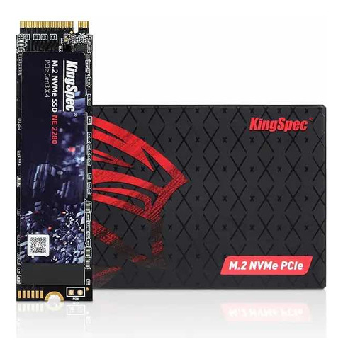 Ssd M2 Nvme 1 TB Kingspec Color Negro