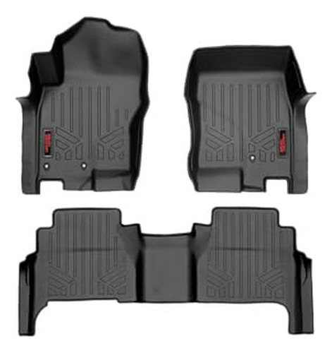 Tapetes Para Nissan Frontier 2008-2021 Crew Cab - Negro