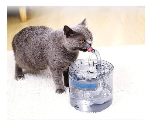 Bebedouro Fonte De Agua Gato Cao Pet Cachorro 2 L Filtro Usb