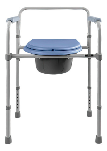 Silla Comodo Discapacitado Amento Plegable Wc Baño Ducha