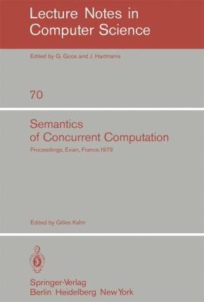 Libro Semantics Of Concurrent Computation : International...
