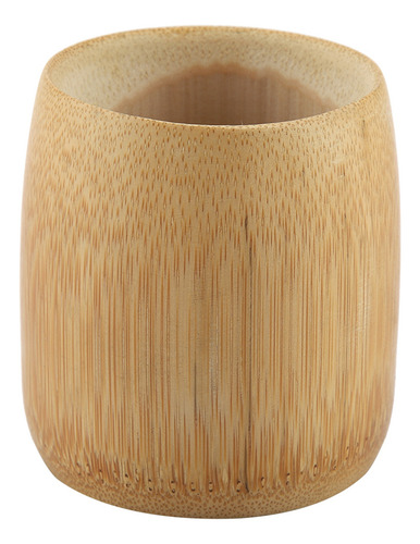 Taza De Agua De Bambú Puro Natural Hecha A Mano Sin Pintura