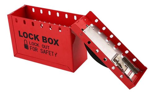 Loto Box Safety Lockout Tagout Lock Almacenamiento De