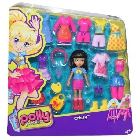 Boneca - Polly Pocket - Conjunto de Looks Verde - MATTEL