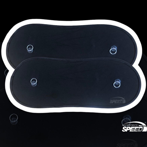 Par Cortinas Vicera Universal 2 Chupones Cubre Sol