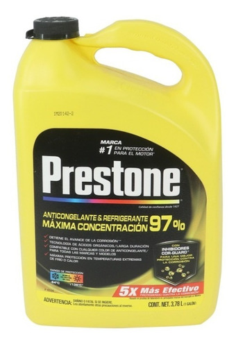 Anticongelante 97% Concentrado Prestone Af12097m 17300010