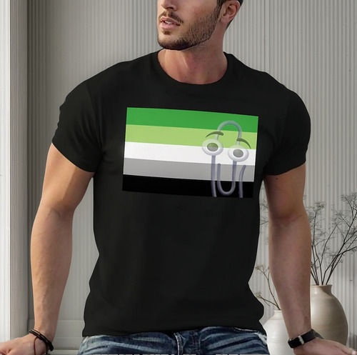 Camiseta Aro Clippy Playera De Talla Grande Playera Gr