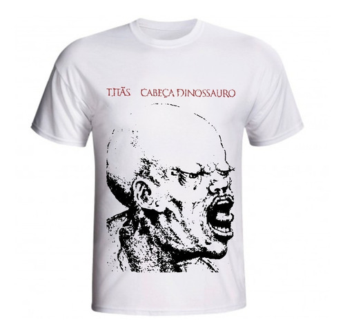 Camiseta Titãs Cabeça Dinossauro