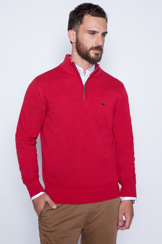 Sweater London Smart Casual L/s Rojo Fw2024 Ferouch