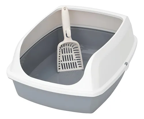 comprar Bandeja Sanitaria Arenero Para Gato Con Borde Grande Y Pala