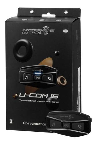 Intercomunicador Moto Interphone U-com 16 Tech Mesh 