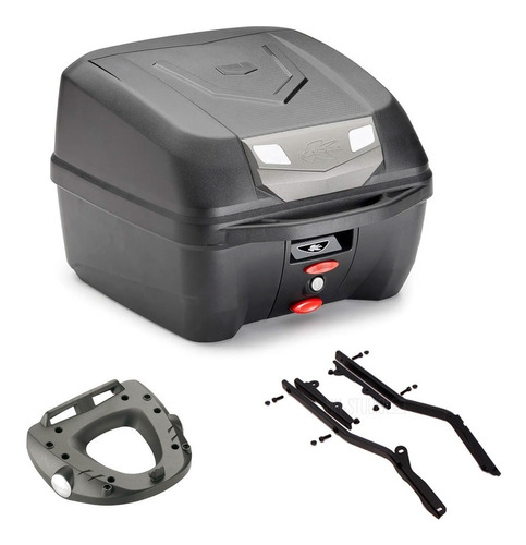 Baul Trasero Top Case 32 Ltrs Con Soporte Kawasaki Z 650